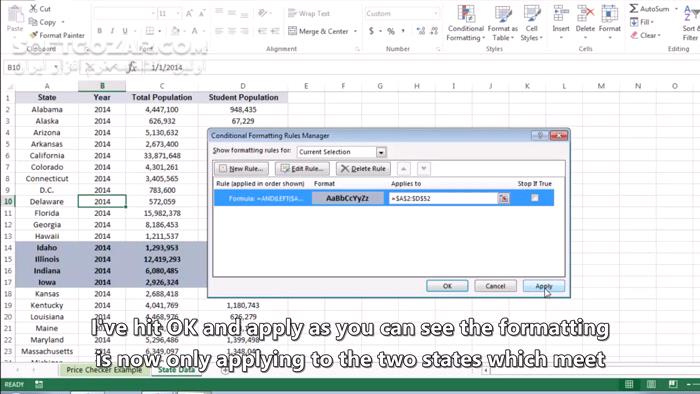 Udemy Microsoft Excel Advanced Excel Formulas Functions تصاویر نرم افزار  - سافت گذر