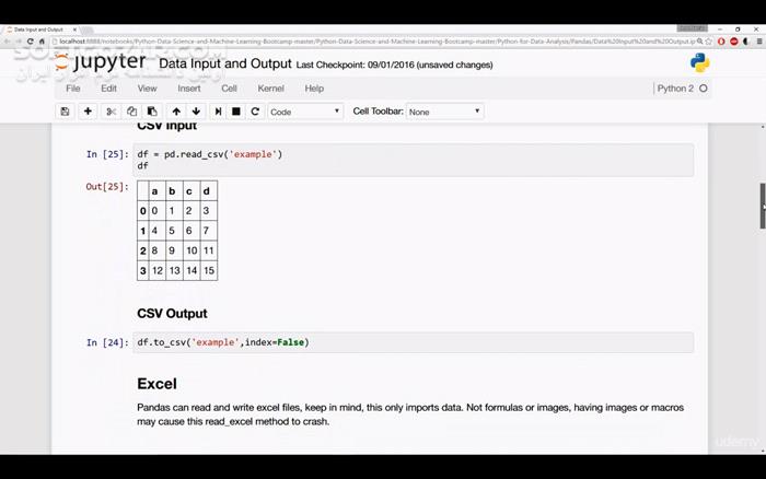 Udemy Python for Data Science and Machine Learning Bootcamp تصاویر نرم افزار  - سافت گذر