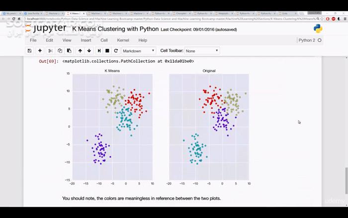 Udemy Python for Data Science and Machine Learning Bootcamp تصاویر نرم افزار  - سافت گذر