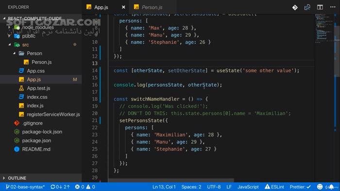 Udemy React The Complete Guide (incl Hooks, React Router, Redux) Update 2020 12 تصاویر نرم افزار  - سافت گذر