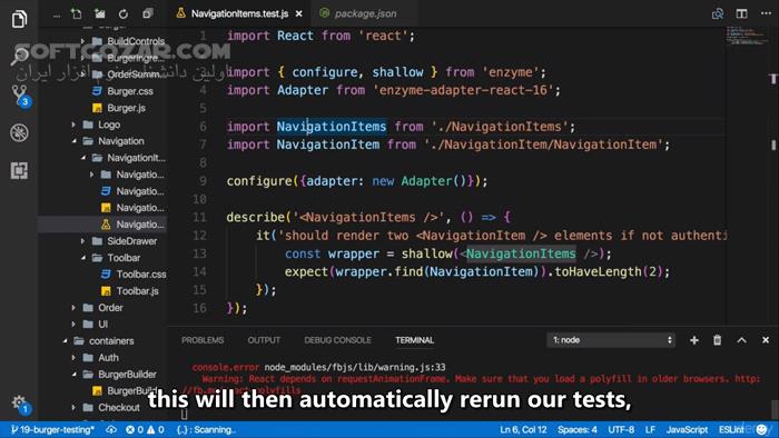 Udemy React The Complete Guide (incl Hooks, React Router, Redux) Update 2020 12 تصاویر نرم افزار  - سافت گذر