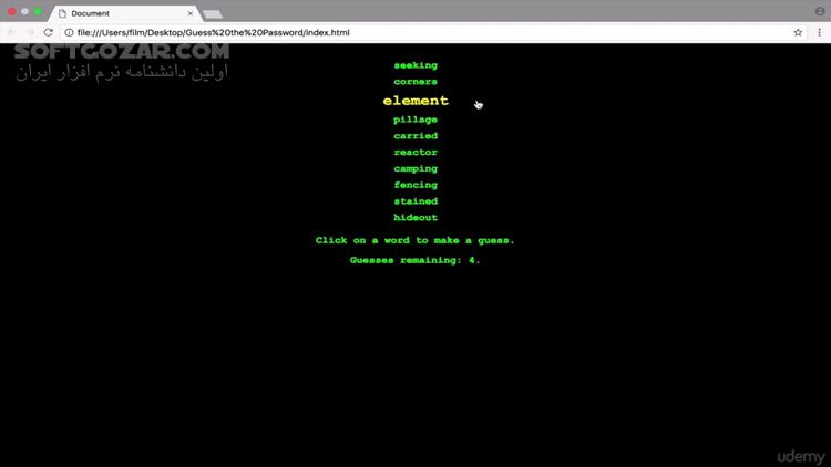 دانلود Udemy - The Advanced Web Developer Bootcamp - دانلود آموزش کامل توسعه وب سطح پیشرفته - سافت گذر