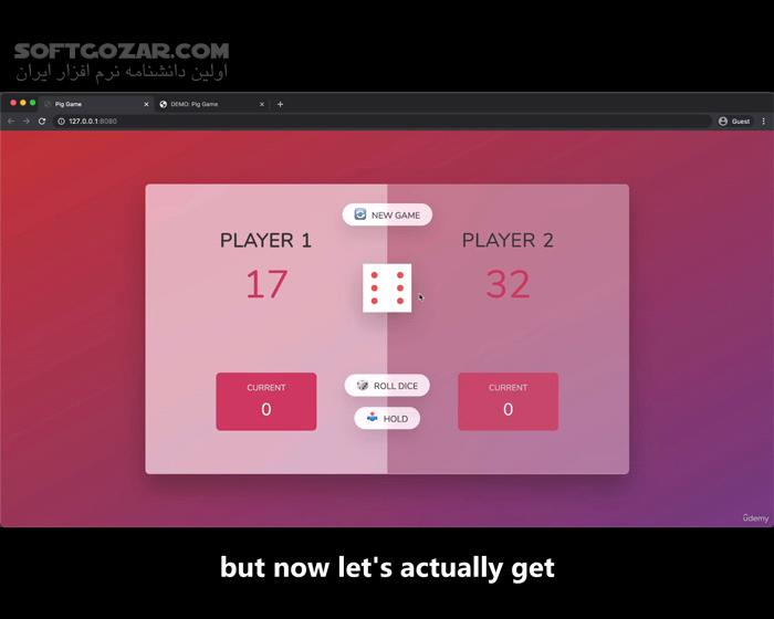 !Udemy The Complete JavaScript Course 2022 From Zero to Expert تصاویر نرم افزار  - سافت گذر