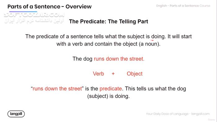 The English Master Course English Grammar, English Speaking تصاویر نرم افزار  - سافت گذر
