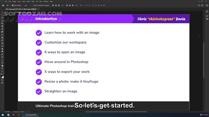 Udemy Ultimate Photoshop Training From Beginner to Pro تصاویر نرم افزار  - سافت گذر