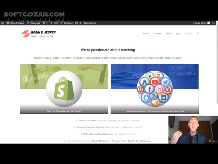 دانلود Udemy - WordPress Website Development & SEO Masterclass (No Coding) - دانلود آموزش طراحی سایت بدون کد نویسی - سافت گذر