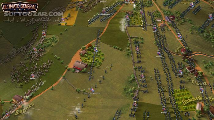 دانلود Ultimate General - Gettysburg - دانلود بازی ژنرال نهایی - نبرد گِتیسبورگ - سافت گذر