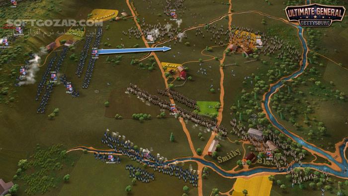 دانلود Ultimate General - Gettysburg - دانلود بازی ژنرال نهایی - نبرد گِتیسبورگ - سافت گذر