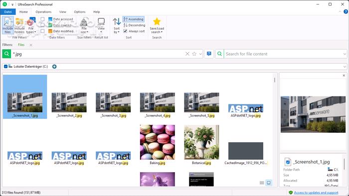 دانلود UltraSearch Pro 4.8.2.1182 - دانلود جستجوی فایل - سافت گذر