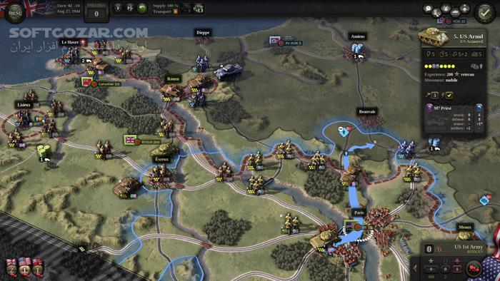 دانلود Unity of Command II + Updates - دانلود بازی استراتژیک جنگی - سافت گذر