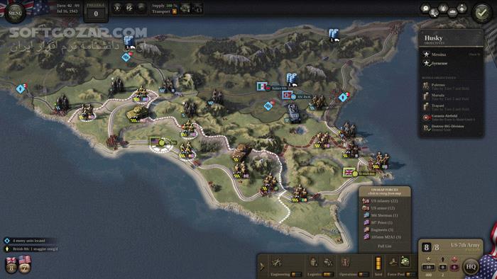دانلود Unity of Command II + Updates - دانلود بازی استراتژیک جنگی - سافت گذر
