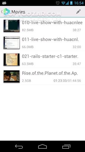 دانلود VPlayer 4.1 for Android +2.3 - دانلود پلیر تصویری وی پلیر برای اندروید - سافت گذر