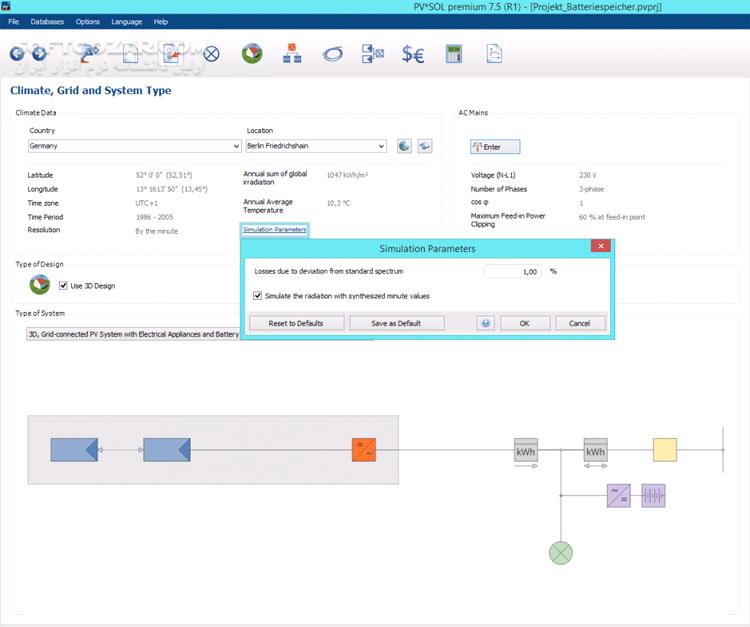 دانلود Valentin Software PVSOL Premium 2021 R8 - دانلود نرم افزار شبیه ساز سیستم های فتوولتائیک - سافت گذر