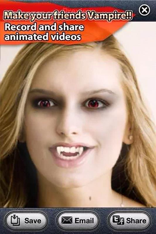 دانلود VampireBooth 1.31 for Android +2.3 - دانلود خود را شبیه ارواح کنید! برای اندروید - سافت گذر