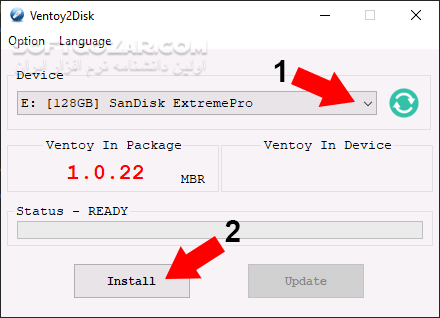 دانلود Ventoy 1.1.05 Final - دانلود ونتوی - سافت گذر