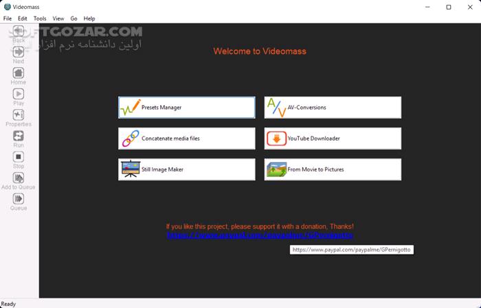 دانلود Videomass 5.0.26 - دانلود ویرایش ویدیو - سافت گذر