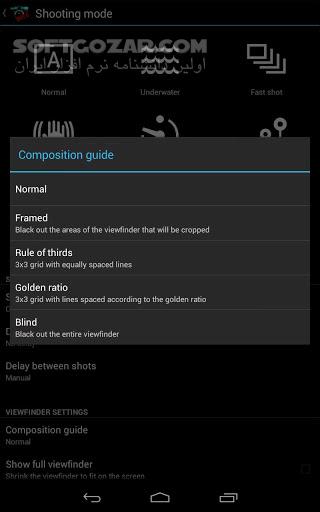 دانلود Vignette 2.1.8 for Android +1.5 - دانلود افکت گذاری همزمان با تصویر برداری برای اندروید - سافت گذر