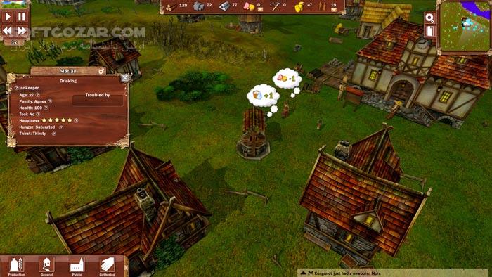 دانلود Villagers - دانلود بازی روستاییان | شبیه‌ساز ساخت روستا و شهر - سافت گذر
