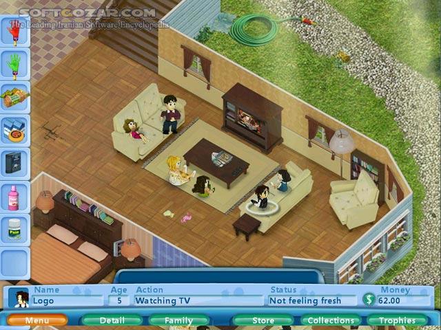 دانلود Virtual Families - دانلود بازی اتفاقات واقعی در یک خانواده مجازی - سافت گذر