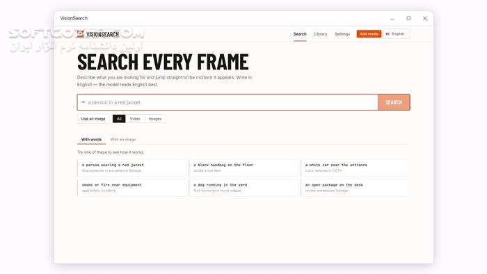 دانلود VisionSearch 1.7.0 - دانلود یافتن عکس و فیلم با هوش مصنوعی - سافت گذر