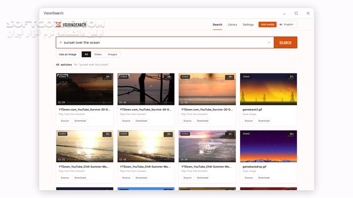 دانلود VisionSearch 1.7.0 - دانلود یافتن عکس و فیلم با هوش مصنوعی - سافت گذر