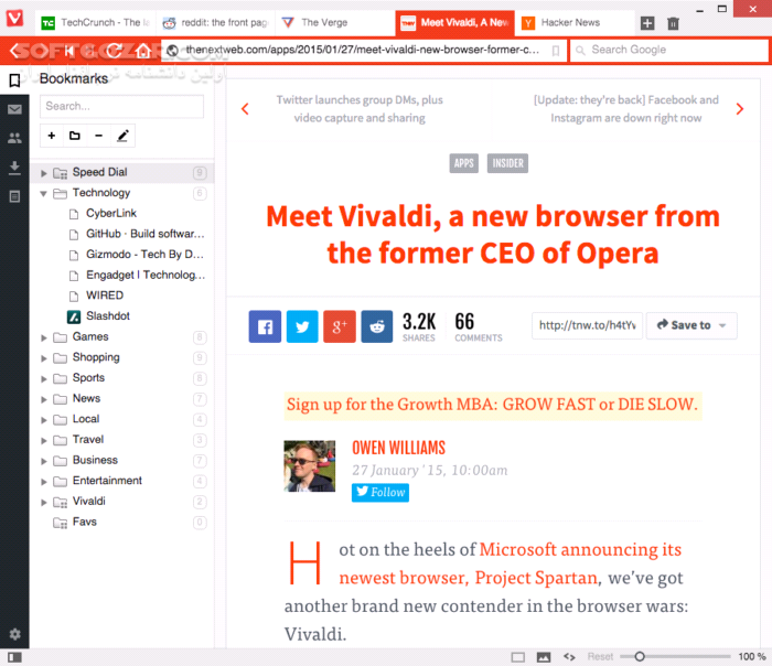 دانلود Vivaldi 7.0.3495.20 Win/Mac/Linux + Portable - دانلود مرورگر اینترنت ویوالدی - سافت گذر