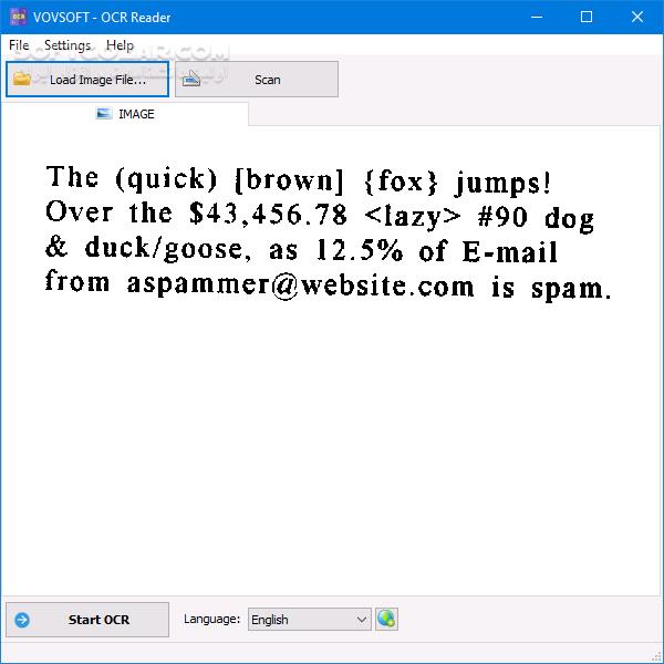 دانلود VovSoft OCR Reader 4.2.0 - دانلود تبدیل عکس به متن - سافت گذر