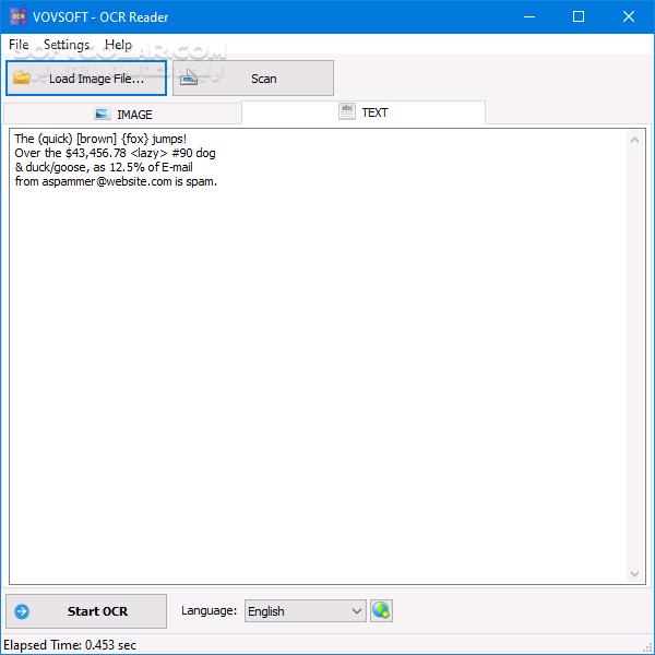 دانلود VovSoft OCR Reader 4.2.0 - دانلود تبدیل عکس به متن - سافت گذر