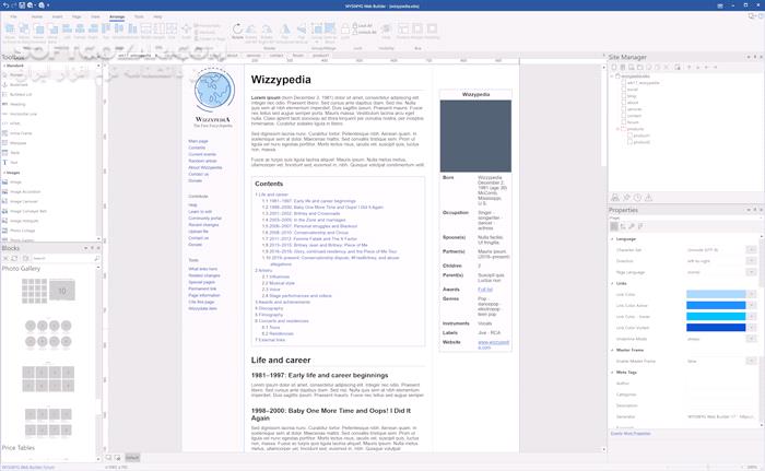 دانلود WYSIWYG Web Builder 20.0.5 - دانلود طراحی سایت بدون کدنویسی - سافت گذر