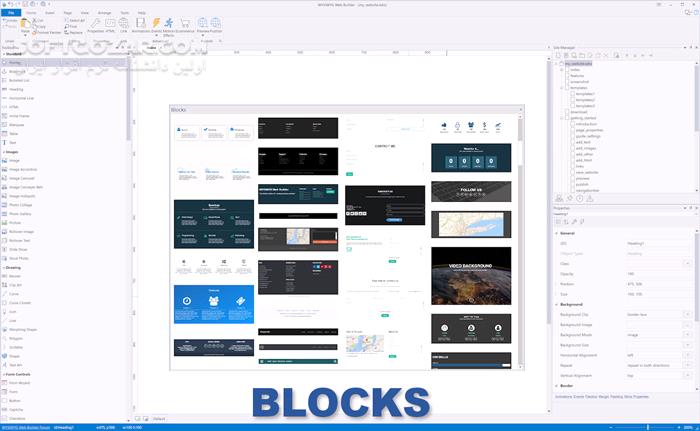 دانلود WYSIWYG Web Builder 20.0.5 - دانلود طراحی سایت بدون کدنویسی - سافت گذر