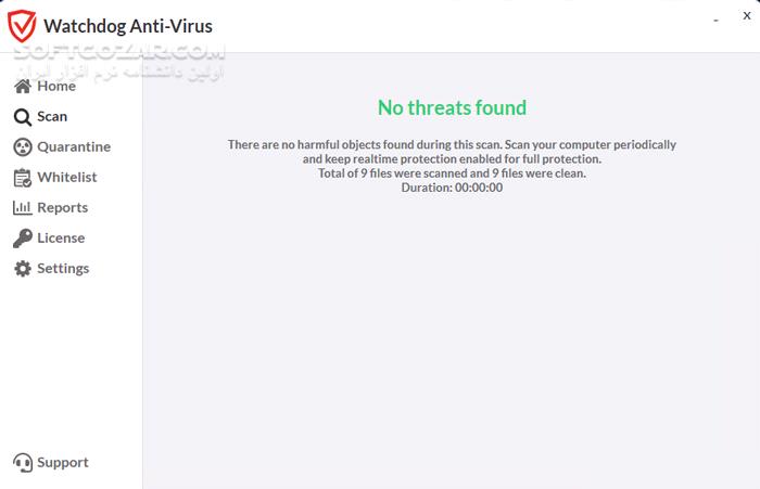دانلود Watchdog Anti-Virus 1.7.567 - دانلود آنتی ‌ویروس قوی برای ویندوز - سافت گذر