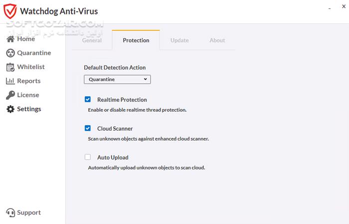 دانلود Watchdog Anti-Virus 1.7.567 - دانلود آنتی ‌ویروس قوی برای ویندوز - سافت گذر