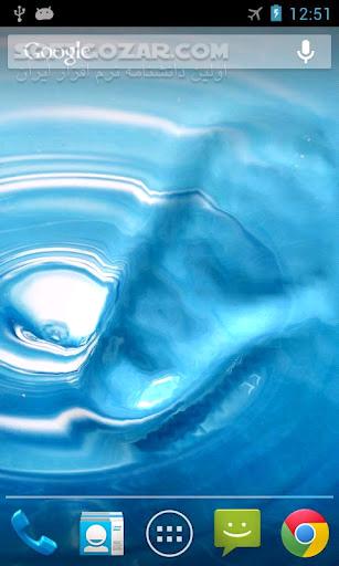 دانلود Water Pro 1.0.0 for Android - دانلود امواج آب بر روی صفحه نمایش برای اندروید - سافت گذر
