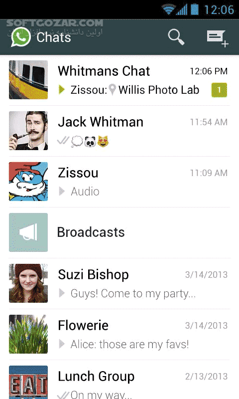 دانلود WhatsApp 2.22.21.16 for Android +4.1 - دانلود واتساپ مسنجر برای اندروید - سافت گذر