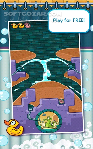دانلود Where is My Water? 1.9.3.86 for Android +2.3 - دانلود بازی حمام تمساح برای اندروید - سافت گذر
