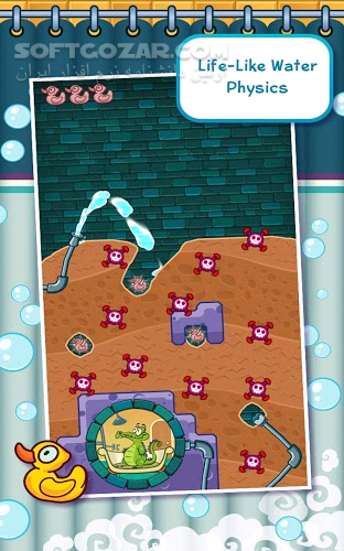 دانلود Where is My Water? 1.9.3.86 for Android +2.3 - دانلود بازی حمام تمساح برای اندروید - سافت گذر