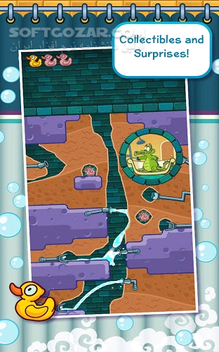 دانلود Where is My Water? 1.9.3.86 for Android +2.3 - دانلود بازی حمام تمساح برای اندروید - سافت گذر
