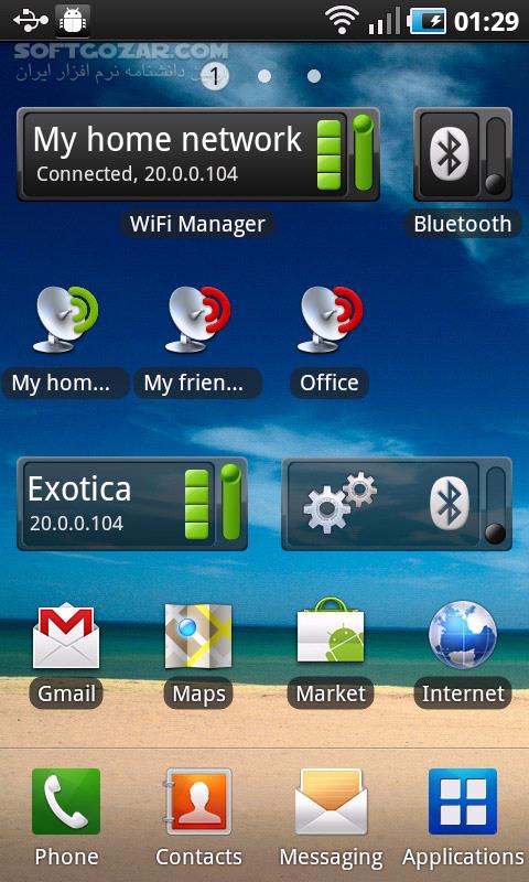 دانلود WiFi Manager Premium 4.3.0 Build 230 for Android +2.1 - دانلود نمایش و مدیریت شبکه های وایرلس برای اندروید - سافت گذر