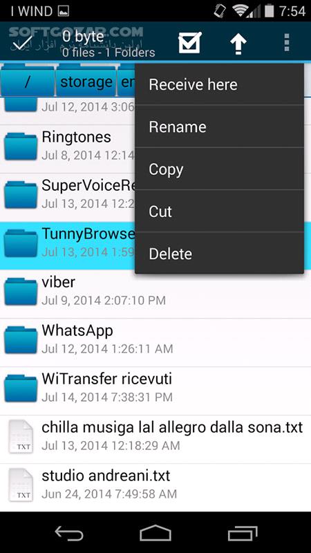 Wifi File Transfer Pro 1 10 for Android 2 3 تصاویر نرم افزار  - سافت گذر
