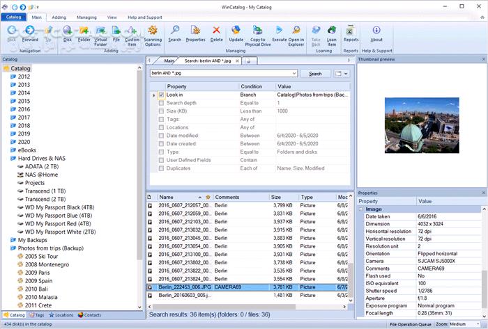 دانلود WinCatalog 2024.9.1.103 - دانلود تهیه لیست از فایل ها و پوشه ها - سافت گذر