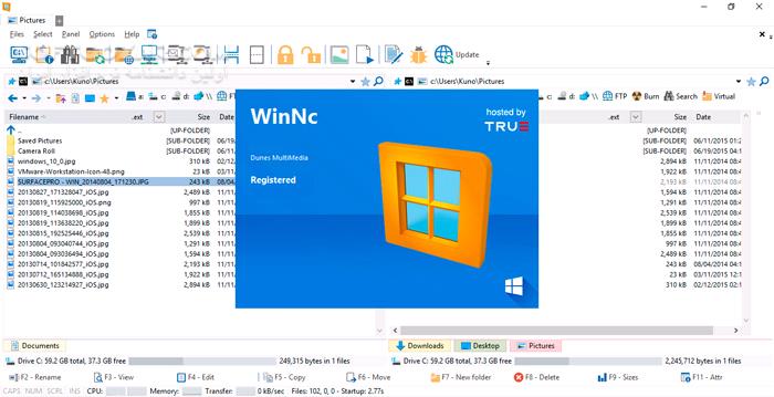 دانلود WinNc 11.0 - دانلود مدیریت فایل ها - سافت گذر
