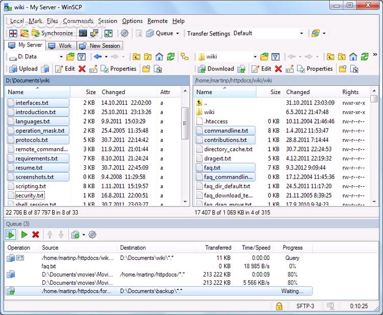 دانلود WinSCP 6.3.6 + Portable - دانلود مدیریت FTP - سافت گذر