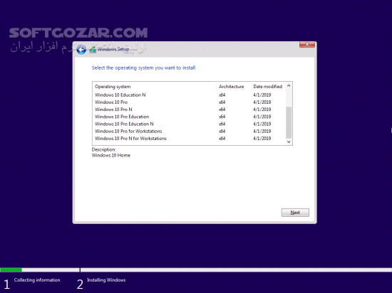 دانلود Windows 10 22H2 Build 19045.5737 RTM MSDN VL April 2025 - دانلود ویندوز 10 - سافت گذر
