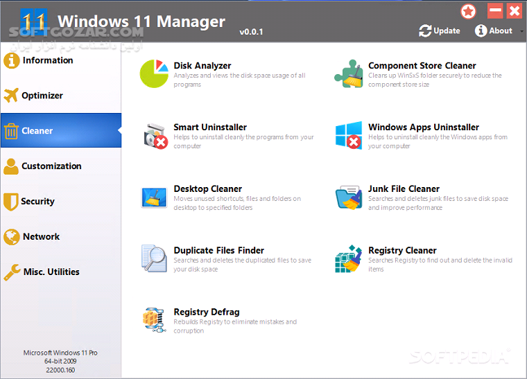 دانلود Windows Manager 2.1.4 Win11/10 - دانلود ویندوز منیجر - سافت گذر