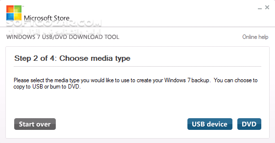 دانلود Windows 7 USB DVD Download Tool 1.0.30.0 - دانلود نرم افزار شرکت مایکروسافت برای رایت و فلش بوت ویندوز 7 و 8 - سافت گذر