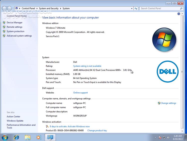 Microsoft Windows 7 latest version تصاویر نرم افزار  - سافت گذر