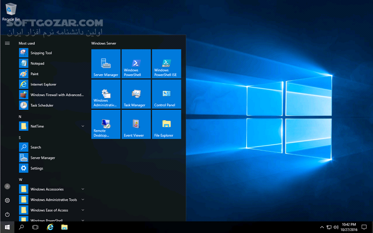 دانلود Windows Server 2016 Build 14393.5066 April 2022 / MSDN RTM VL - دانلود ویندوز سرور 2016 - سافت گذر