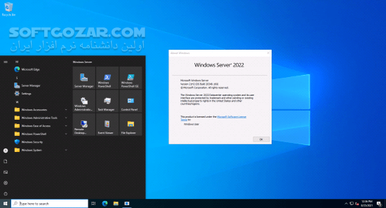 Windows Server 2022 LTSC 21H2 Build 20348 1906 RTM MSDN August 2023 تصاویر نرم افزار  - سافت گذر
