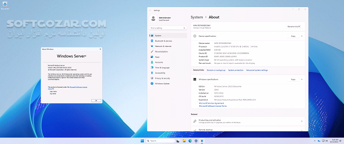 دانلود Windows Server 2025 LTSC 24H2 Build 26100.3775 RTM VL April 2025 - دانلود ویندوز سرور 2025 - سافت گذر