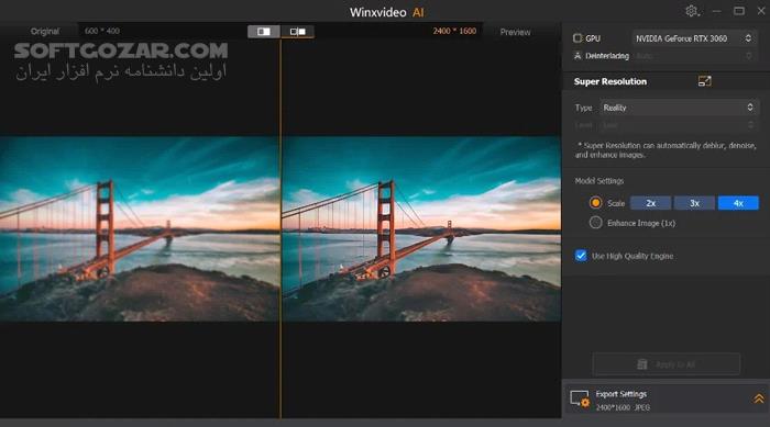 دانلود Winxvideo AI 3.9.0 (x64) - دانلود ویرایش ویدئو - سافت گذر